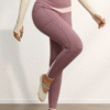 Leggings deportivos cortos con cordones