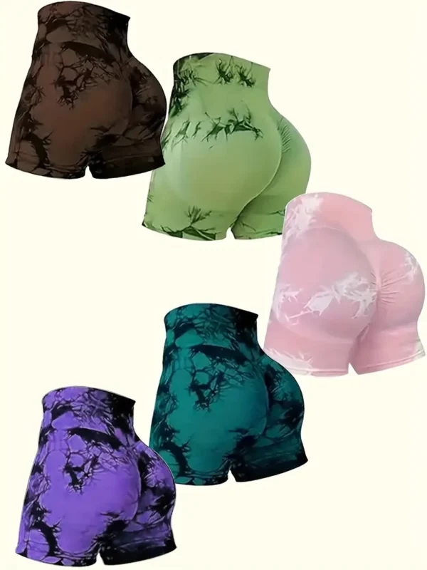 Licra corta deportiva Tie Dye