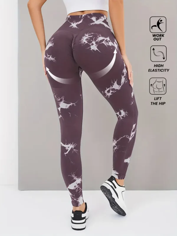 Leggins cintura alta Tie Dye - Image 3