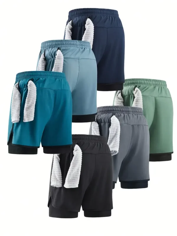 Pantaloneta corta hombre con licra - Image 2