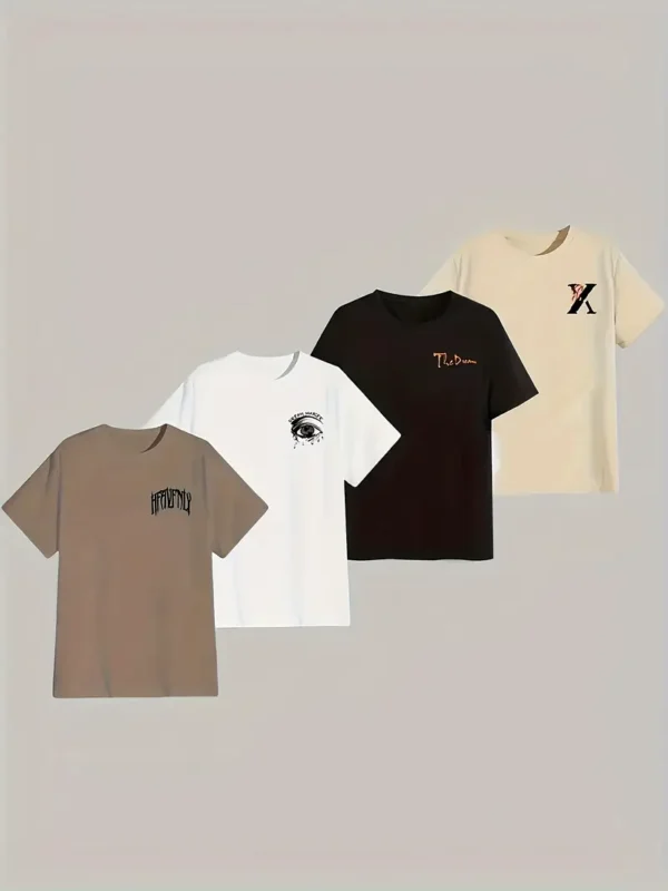 Camiseta deportiva estampada hombre - Image 2