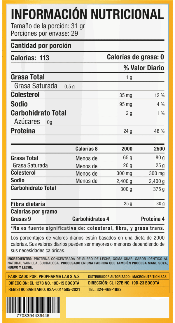 Whey Blend 2LB Macroblends - Image 2