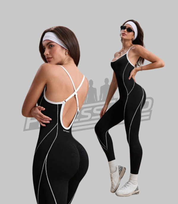 Enterizo con tirantes sin costuras Talla S