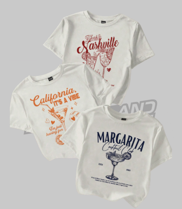 Camiseta Dama Cuello Redondo Diseños