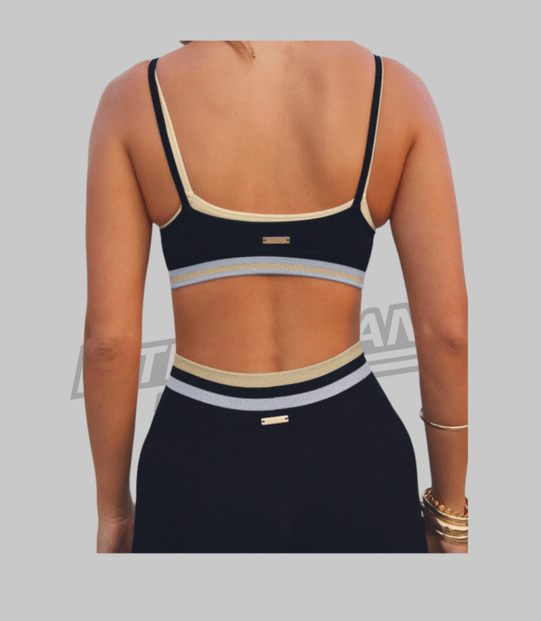 Conjunto deportivo de top con tirantes - Image 2