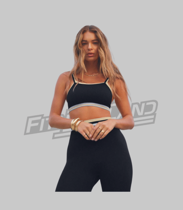 Conjunto deportivo de top con tirantes - Image 3