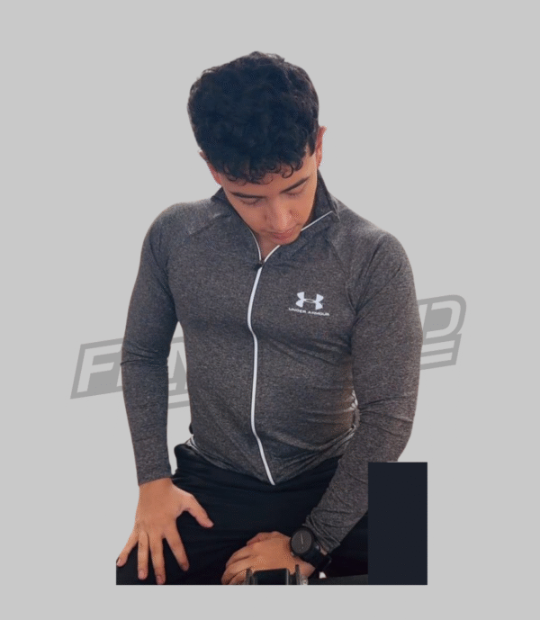 Chaqueta licrada deportiva hombre